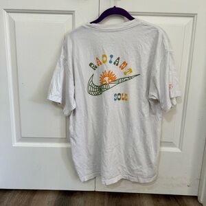 Nike Mens Sole Craft Graphic Shirt White Size M